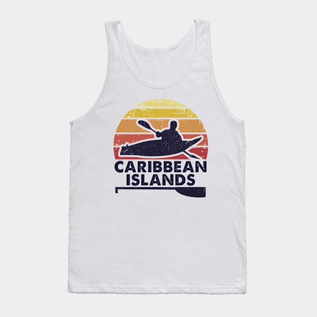 Caribbean islands kayaking gift Tank Top by SerenityByAlex